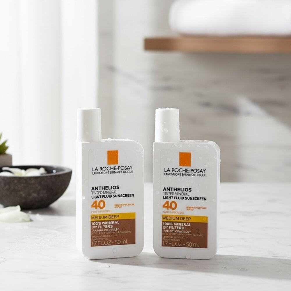 (X2) La Roche-Posay Anthelios Tinted Mineral Sunscreen SPF 40+ Medium Deep 2027